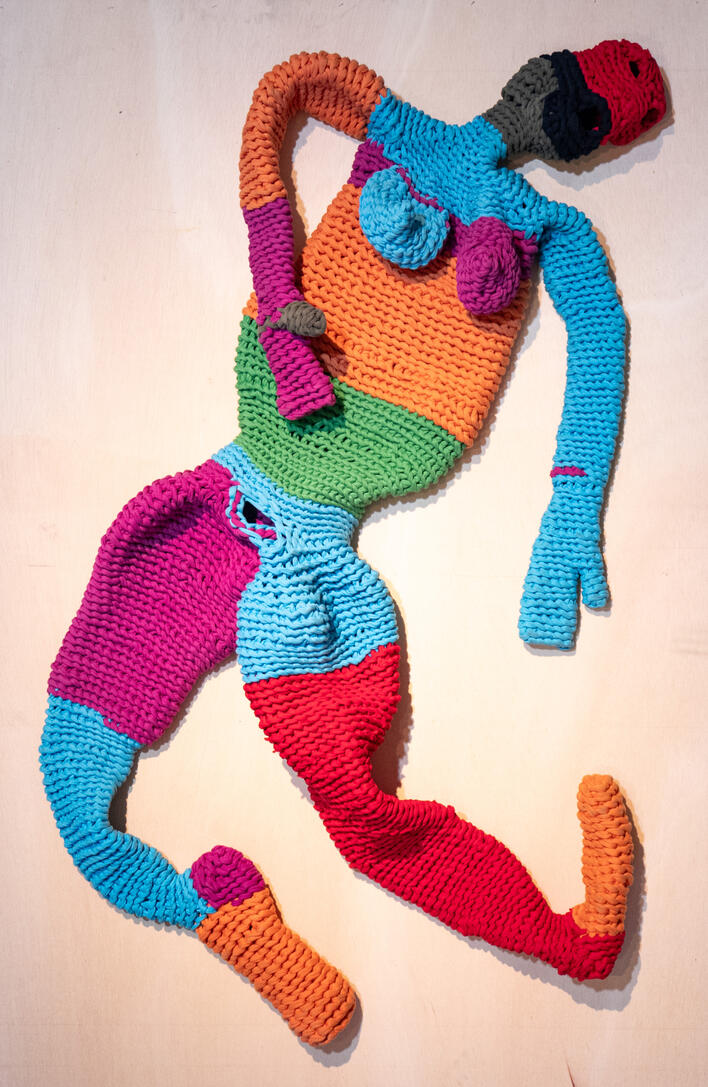 S/TÍTULO | 2009 | Trapilho | 160 x 40 cm