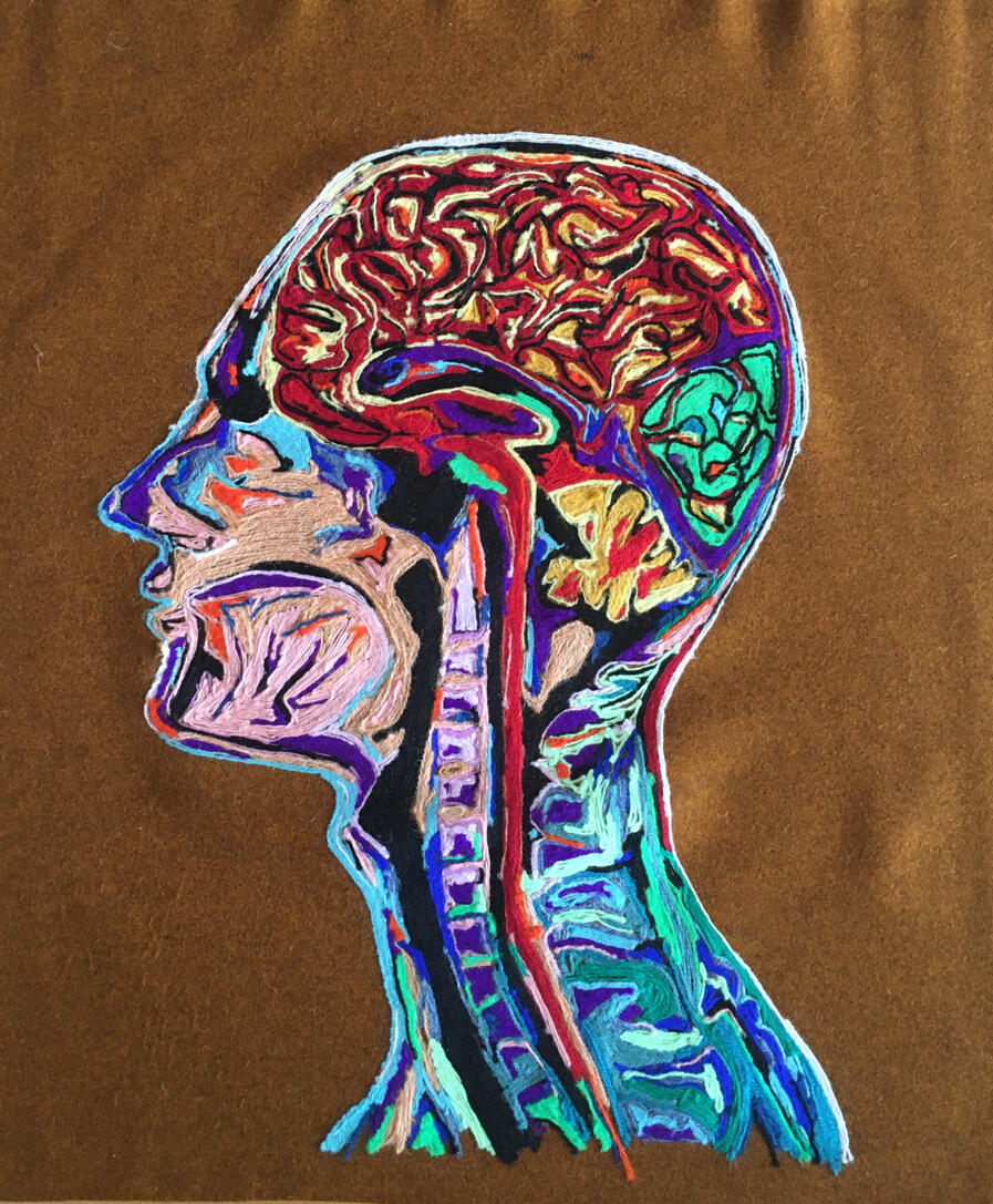 AVC | 2021 | Lã, Burel | 120 x 85 cm