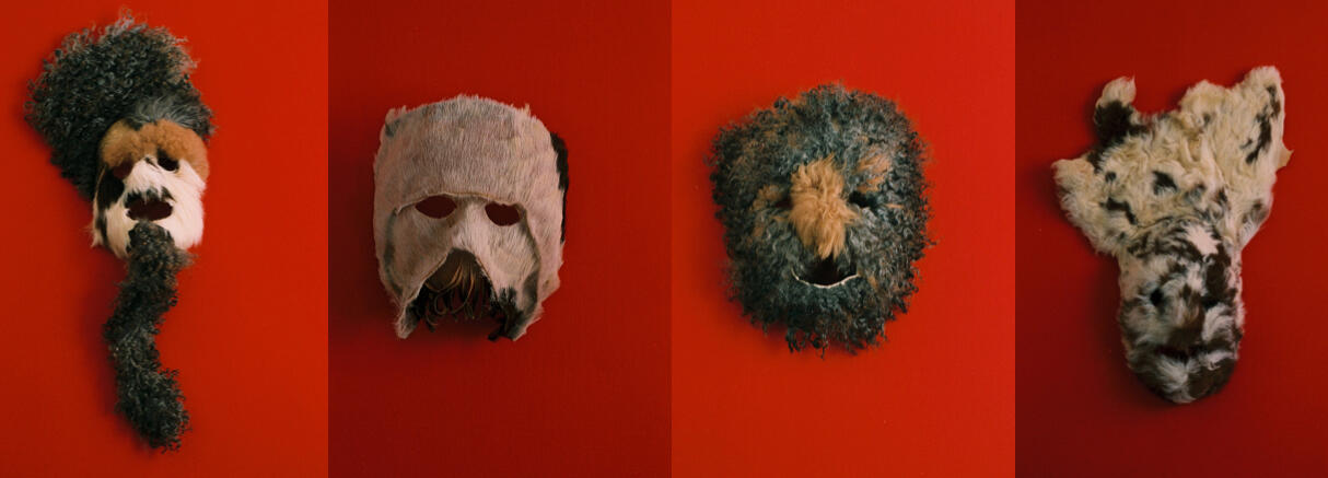 DA SÉRIE &quot;MÁSCARAS MIL&quot; | 2009-2015 | Lã | 30 x 25 cm